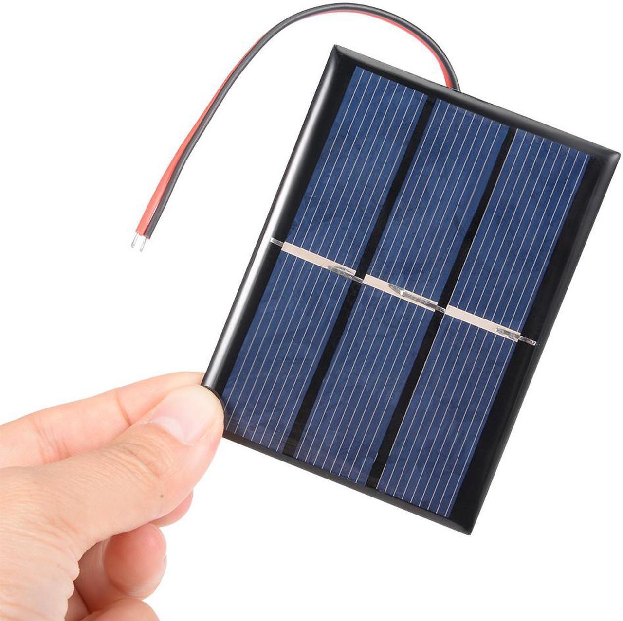 Alt view image 4 of 5 - 5Pcs 0.65W 1.5V Small Solar Panel Module DIY Polysilicon with 145mm Wire for Toys Charger