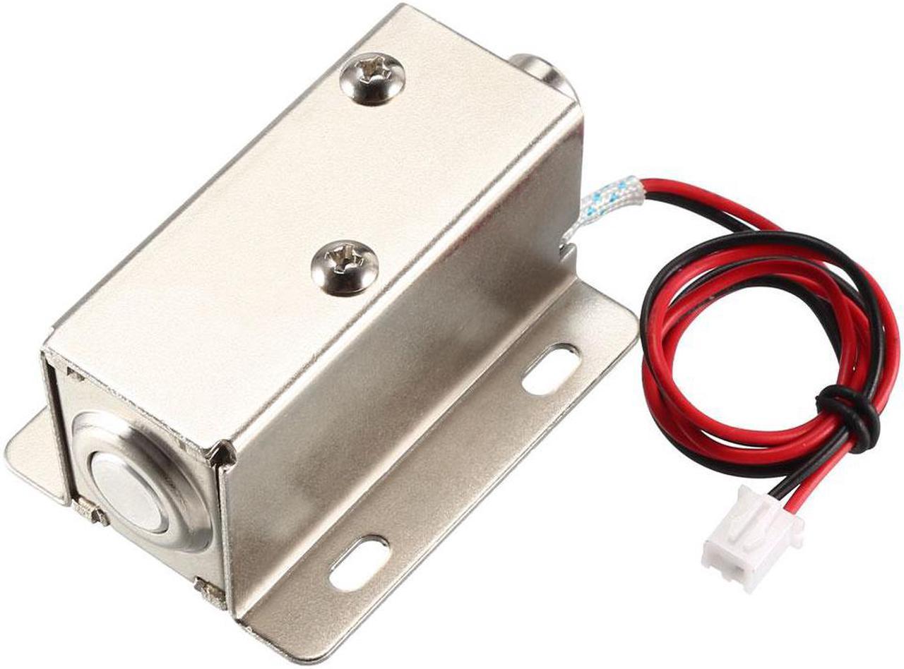 DC 24V 0.15A 9.3mm Electromagnetic Solenoid Lock Assembly for Electirc Lock Cabinet Door Lock