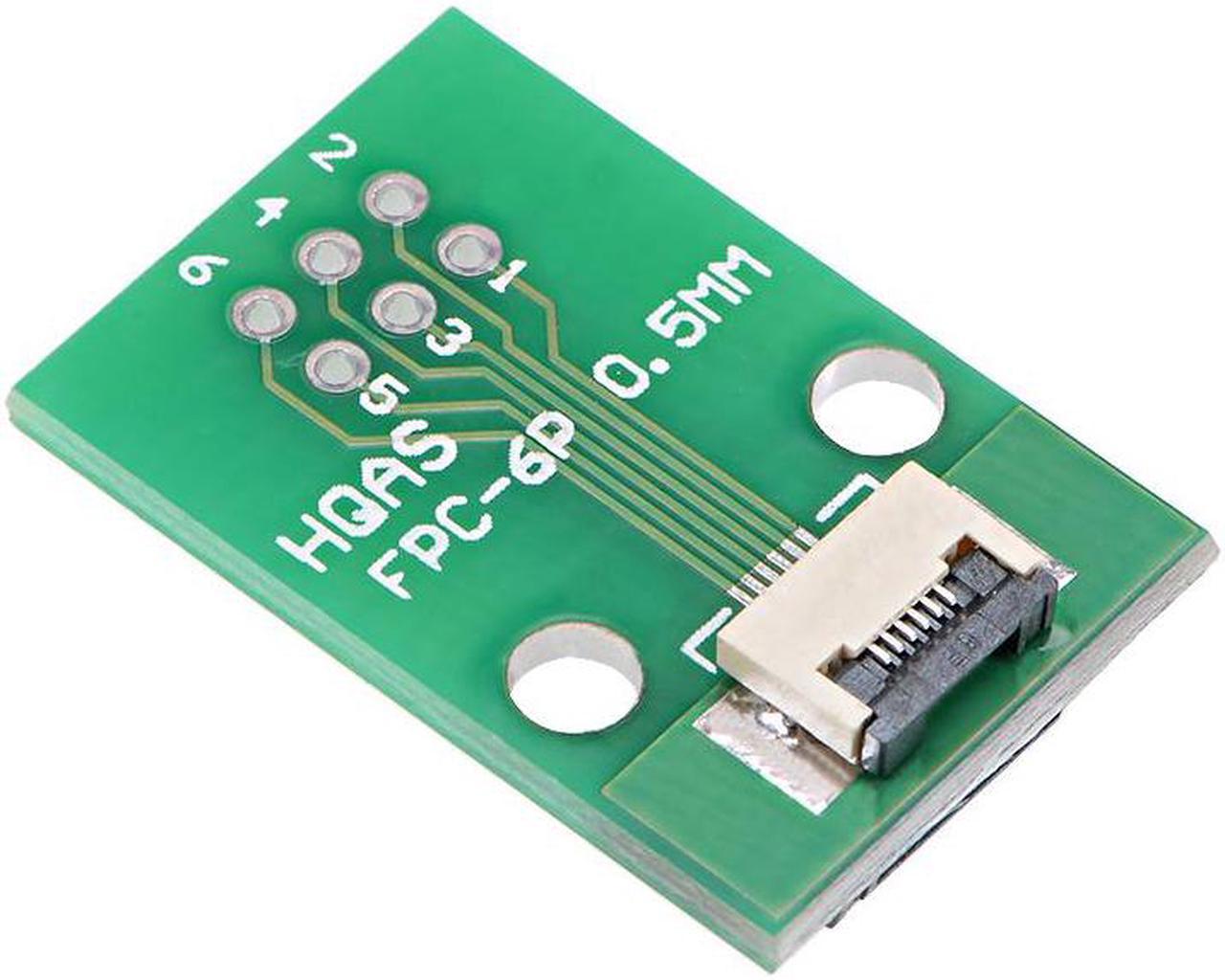 FFC FPC 6 Pin 0.5mm Pitch to DIP 1.0mm PCB Converter Board Couple Extend Adapter