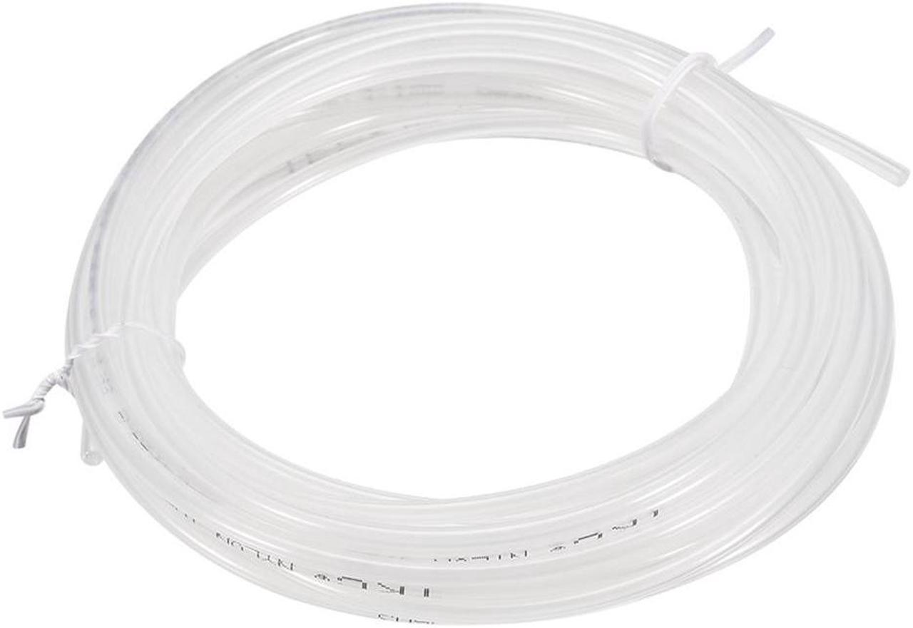 Pneumatic Tubing, 4mm OD x 2.5mm ID x 5m Air Brake Tubing Nylon Air Line Hose Clear