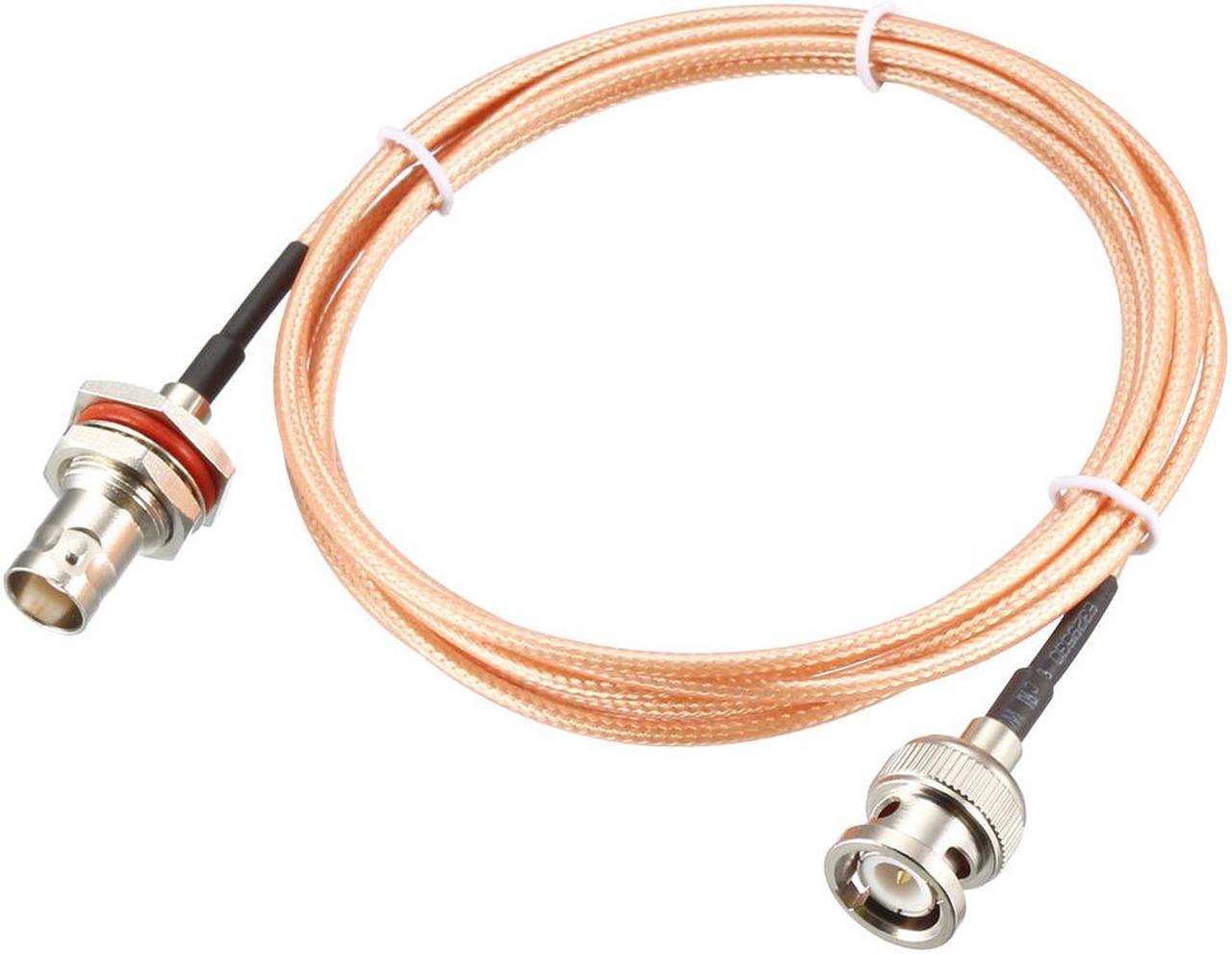 BNC Bulkhead Female to BNC Male RG316 RF Coaxial Cable 50 ohm 16.4 Feet