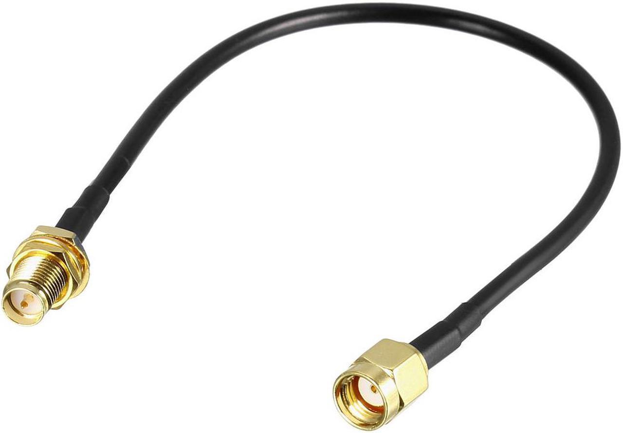 Antenna Extension Cable RP-SMA Male to RP-SMA Female Low Loss RG174 8 inch