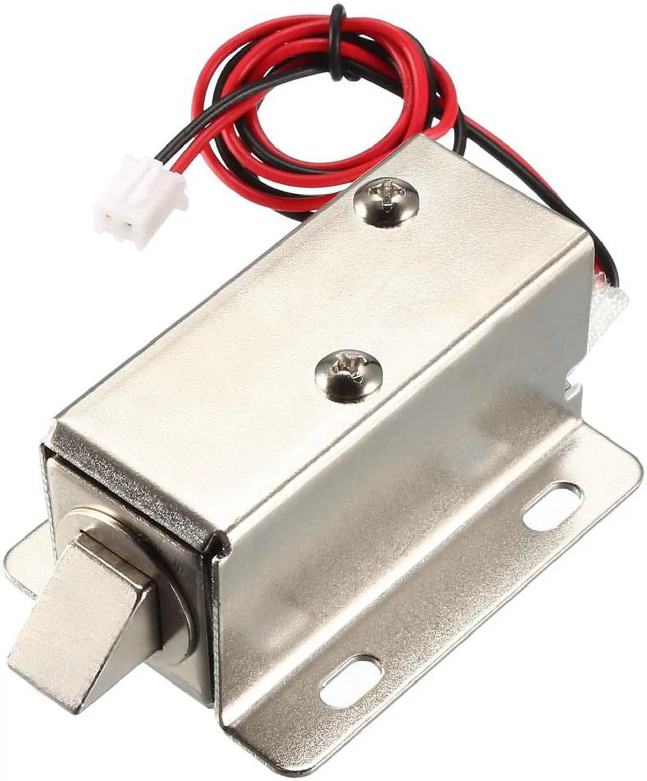 Main image of DC 24V 0.8A 11.4mm Electromagnetic Solenoid Lock Assembly for Electirc Lock Cabinet Door Lock