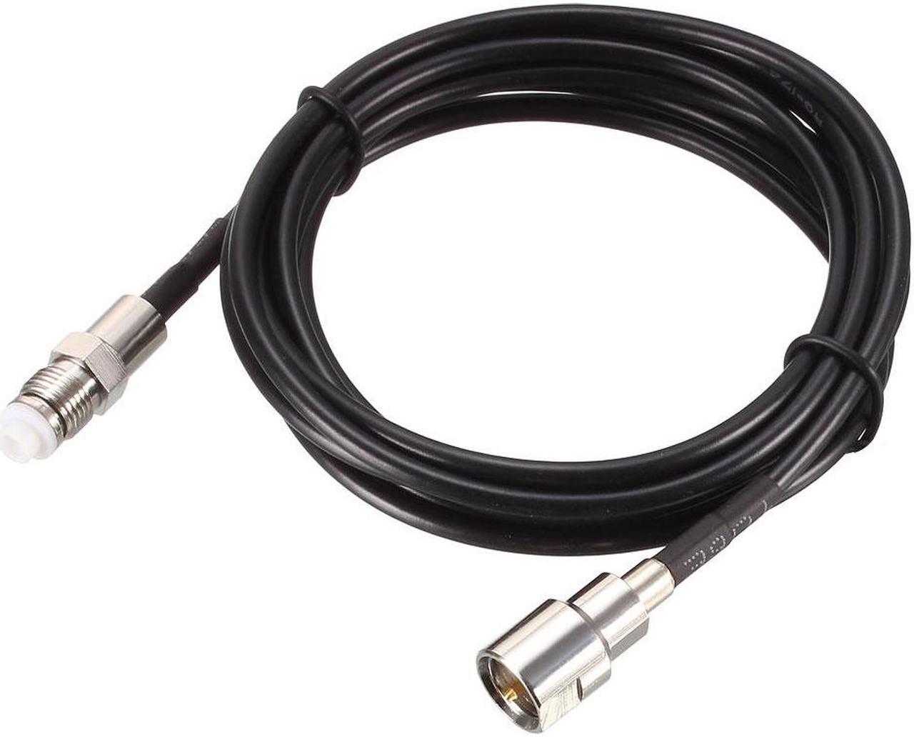 FME Male to FME Female Antenna Extension Cable RG174 RF Coaxial Cable 6 ft