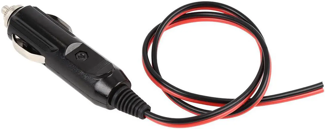 Alt view image 2 of 5 - DC 12V 24V 1.5 Ft Male Plug Cigarette Lighter Adapter Power Supply Cable for Car Inverter