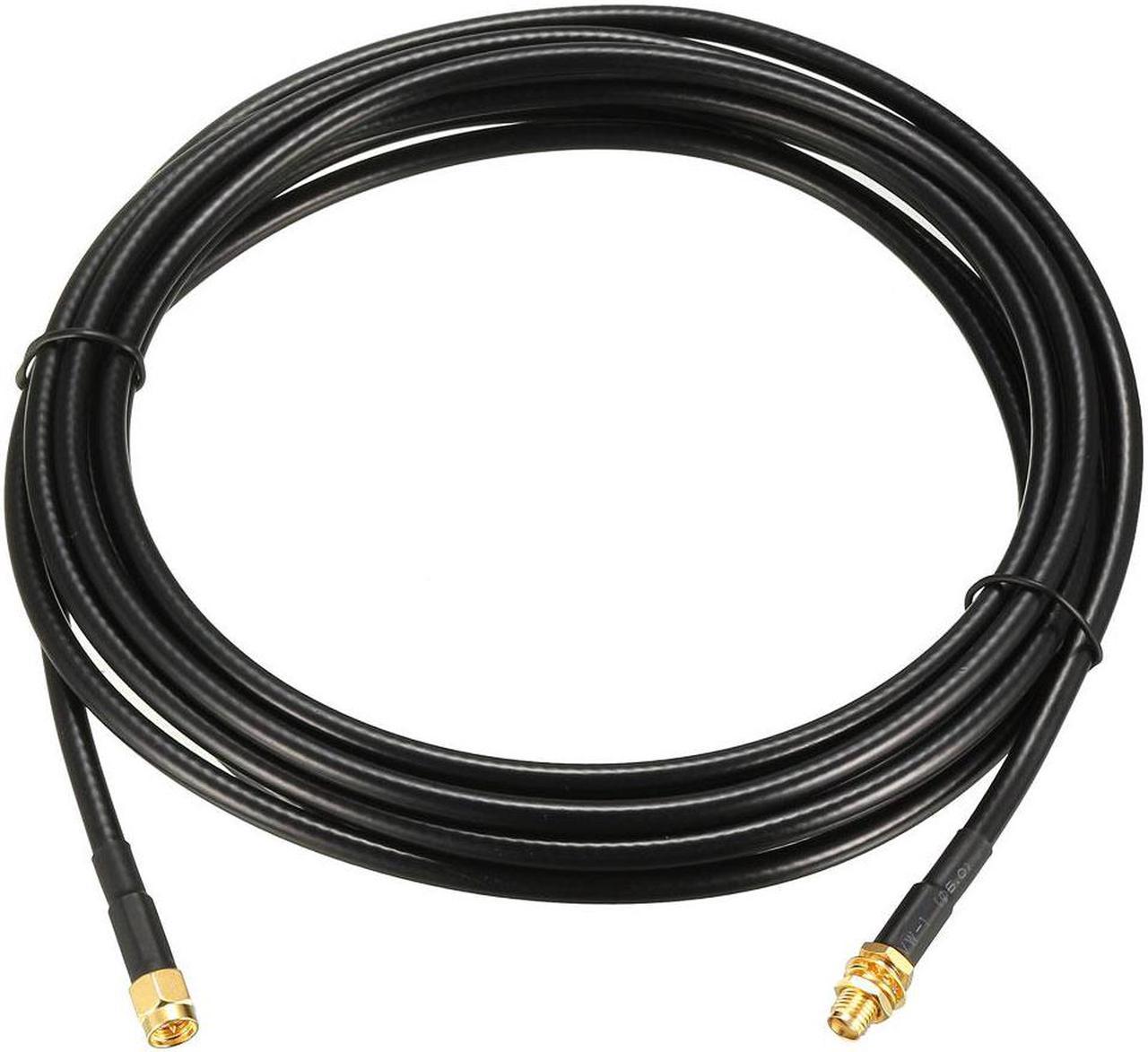 Antenna Extension Cable SMA Male to SMA Male Coaxial Cable RG58 50 Ohm 20 ft