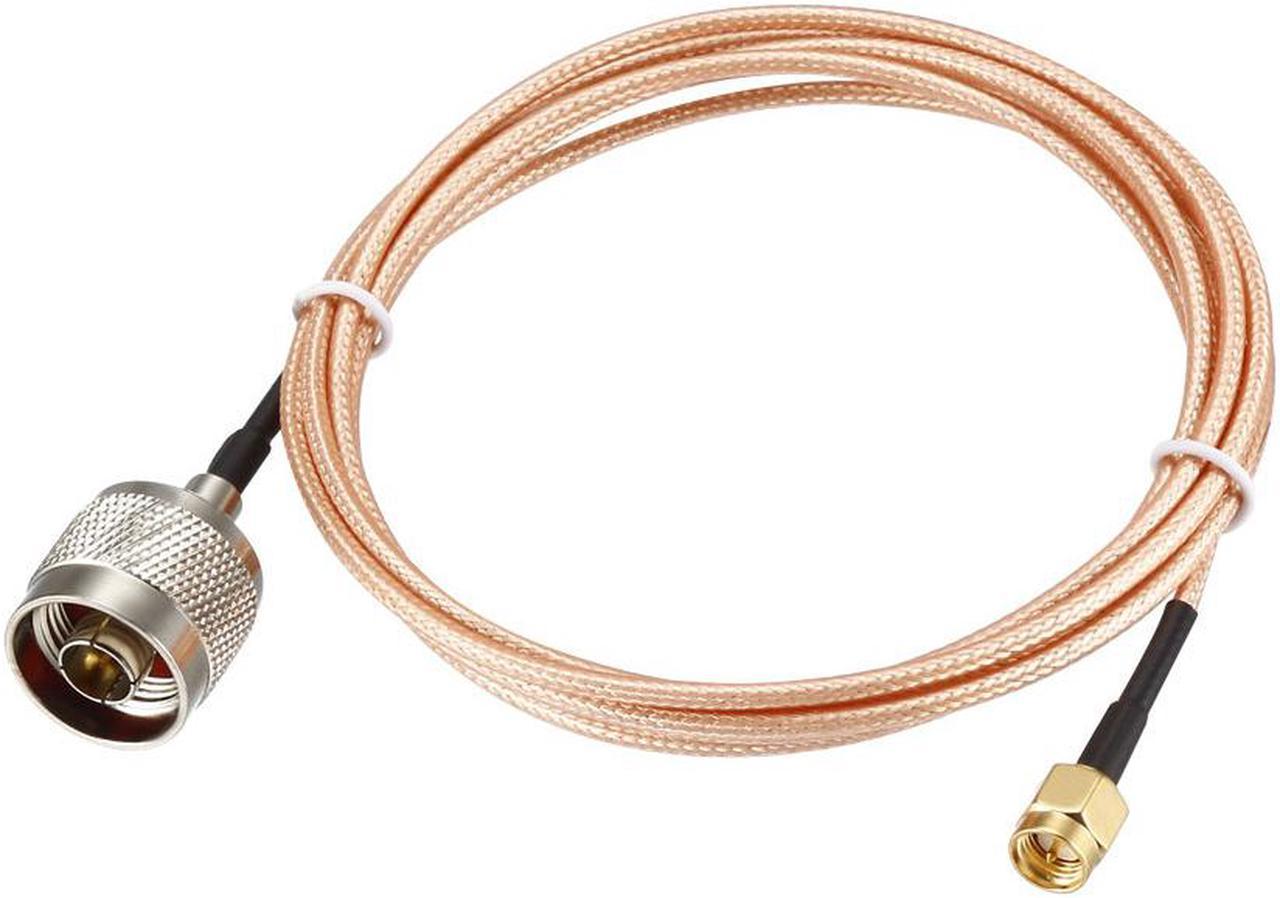 Coax Extension Cable 50 Ohm 6 Feet SMA Male to N Male RG316 Jumper Cable