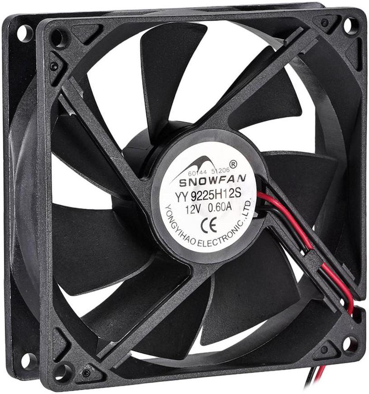 SNOWFAN Authorized 92mm x 92mm x 25mm 12V Brushless DC Cooling Fan Y-Y9225H12S