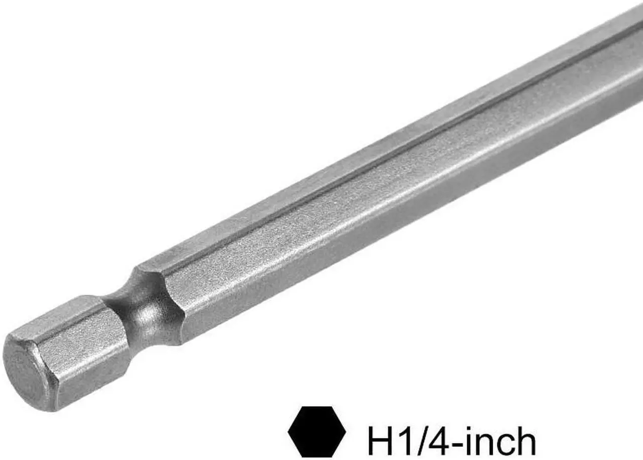Alt view image 3 of 4 - Torx Screwdriver Bits 1/4-Inch Hex Shank 150mm Length T40 Magnetic Security Star Screw Driver S2 Bit