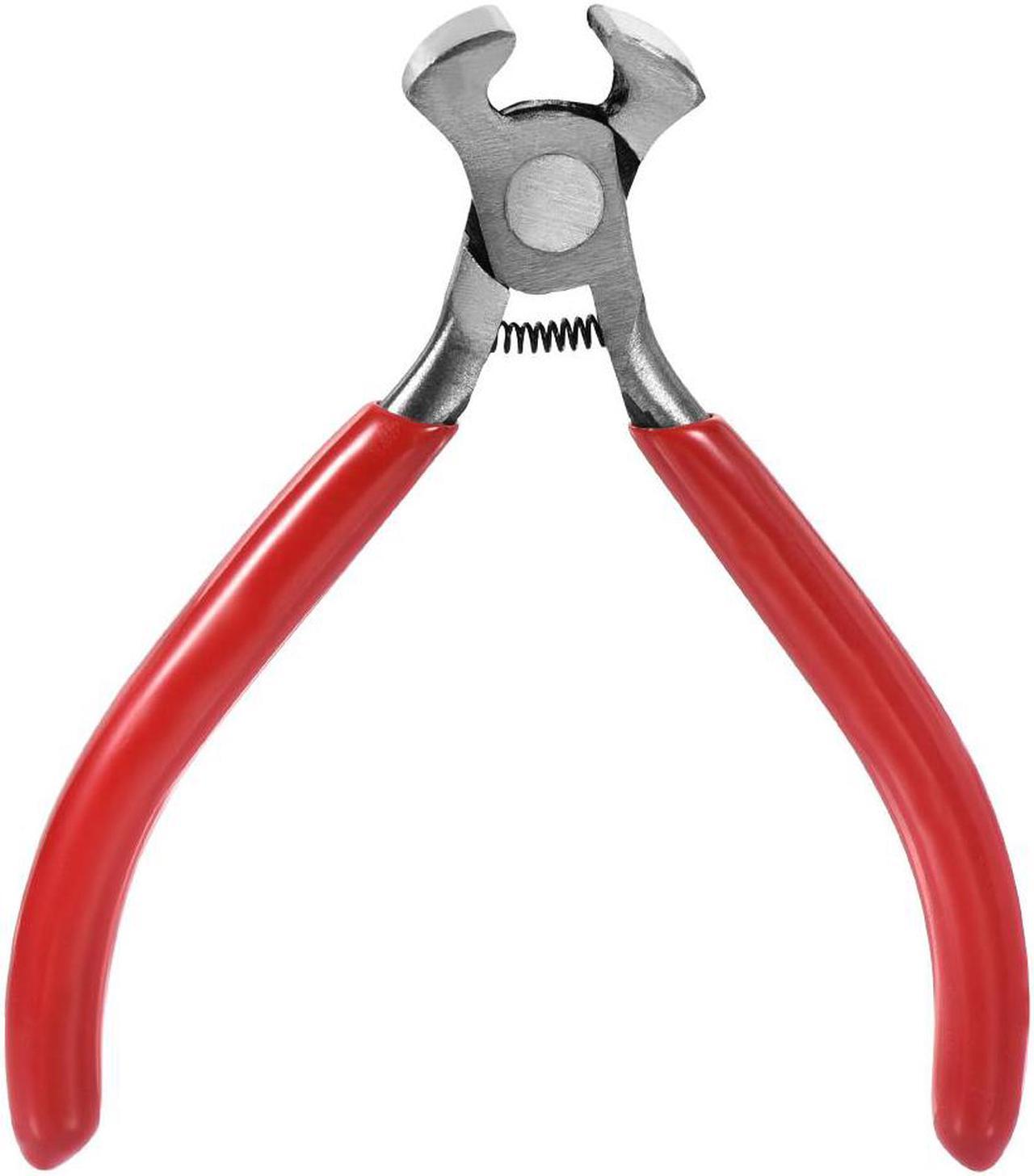 End Cutting Pliers 4 Inch Mini Precision End Nippers Wire Cutter Pliers Nail Puller Tool