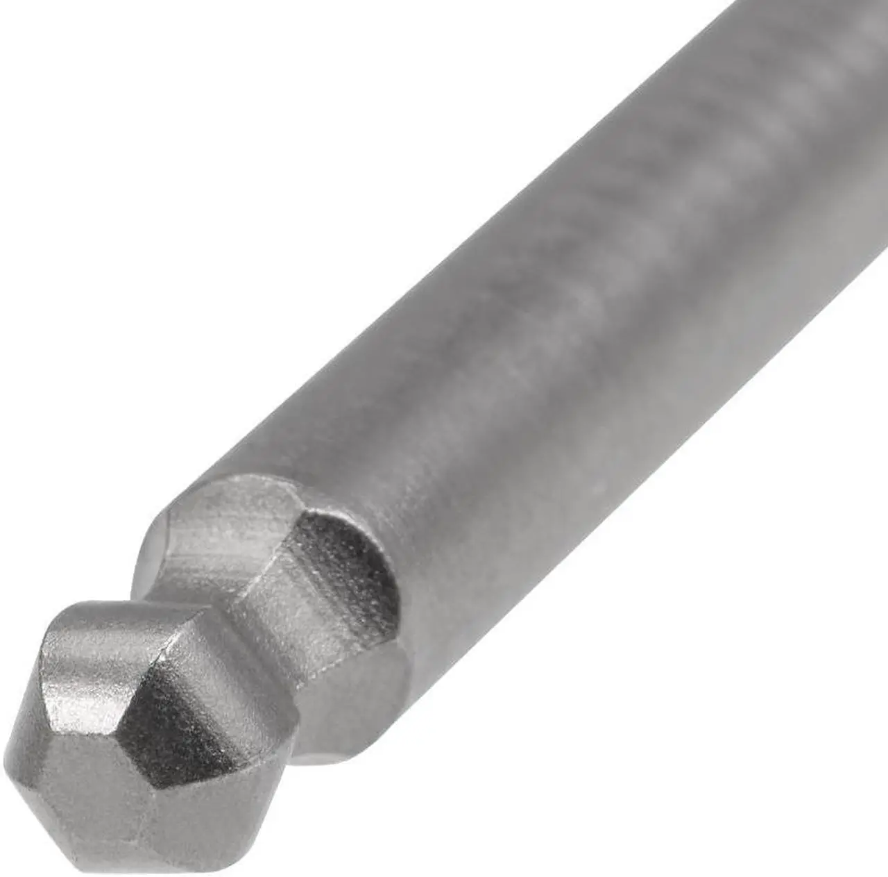 Alt view image 3 of 4 - 5Pcs Ball End Hex Bits 1/4 Inch Hex Shank 75mm Length Magnetic 5MM Head Screwdriver S2 Screw Driver Bit