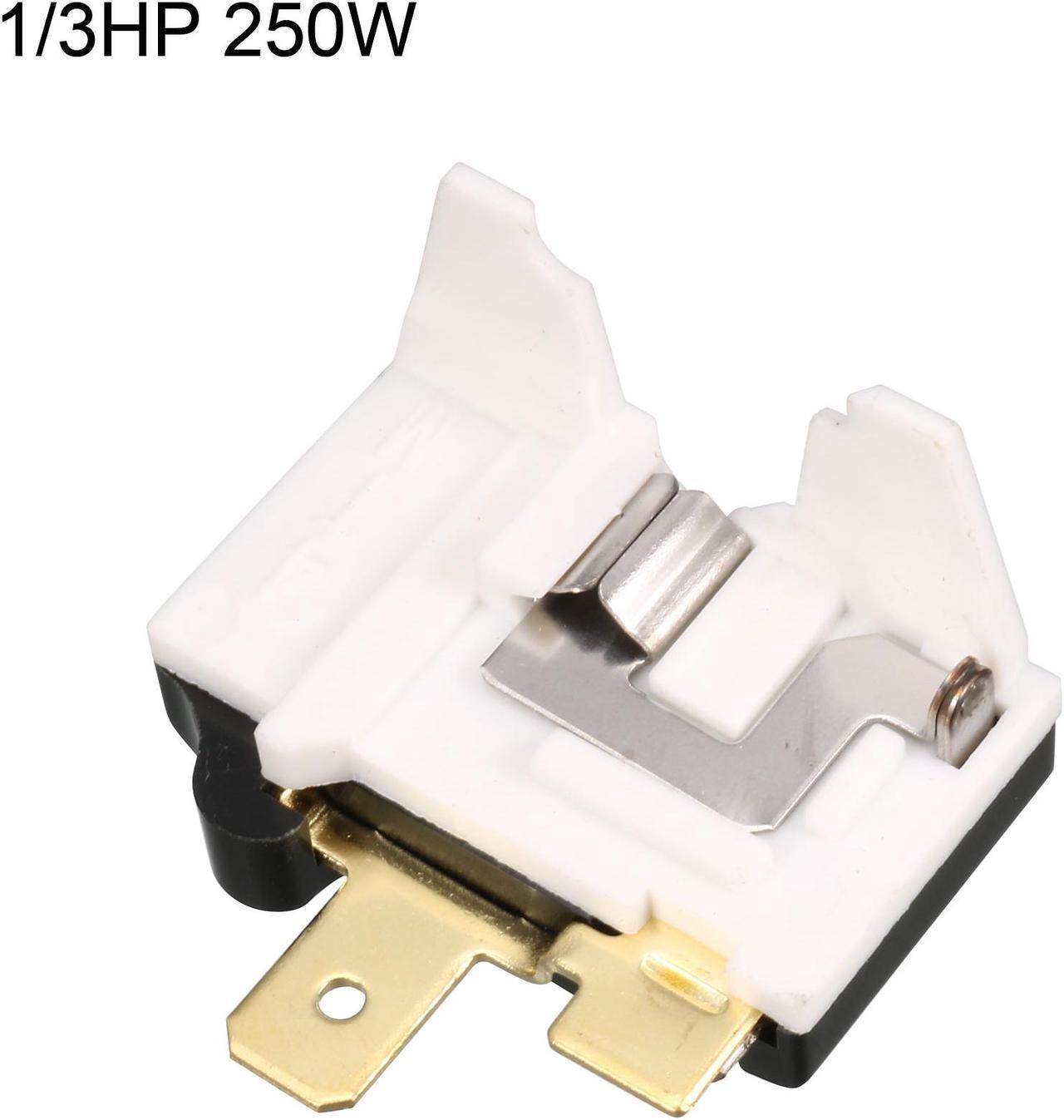 Alt view image 4 of 4 - Refrigerator Starter Relay 3/8HP 280W + Compressor Thermal Overload Protector 1/2HP 375W
