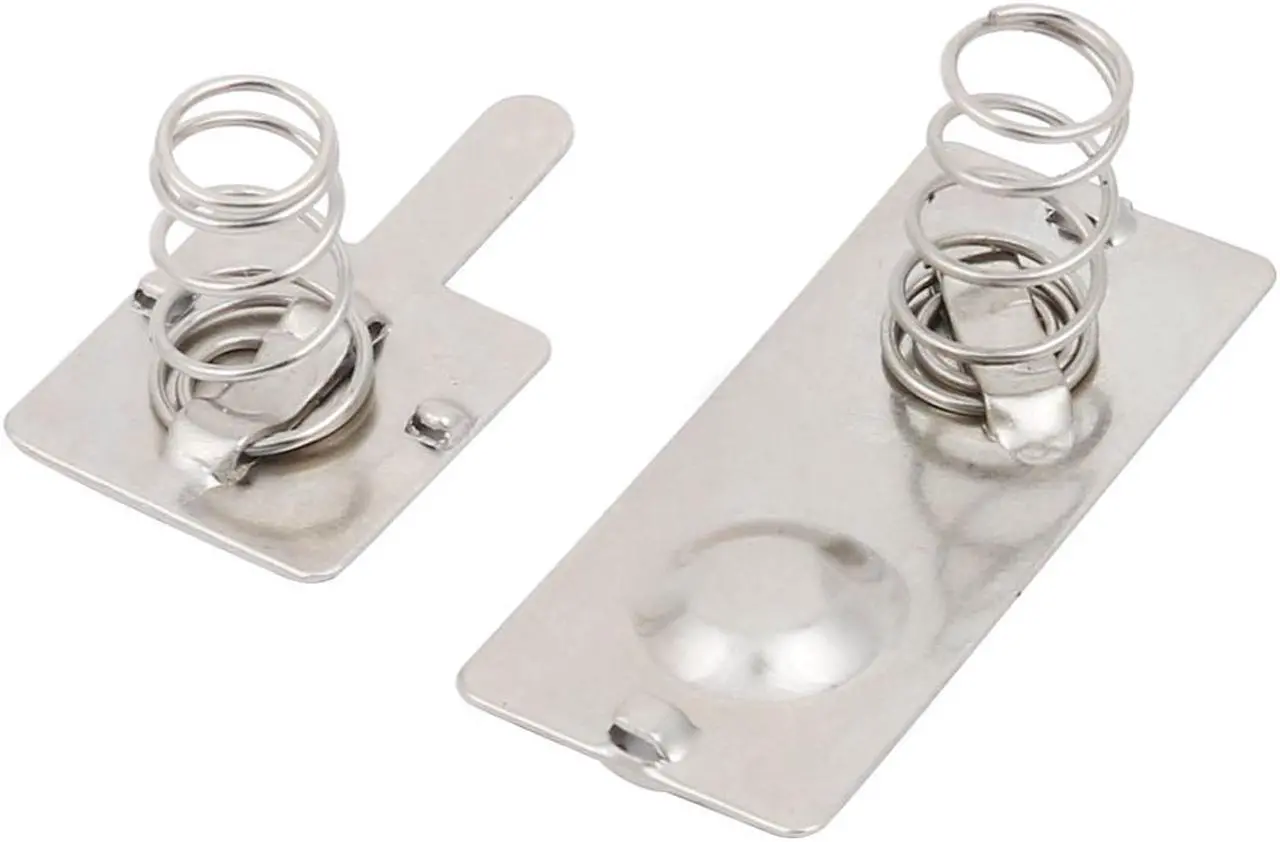 Alt view image 2 of 2 - 12pcs Silver Tone Metal AA Alkaline Button Coin Battery Plate