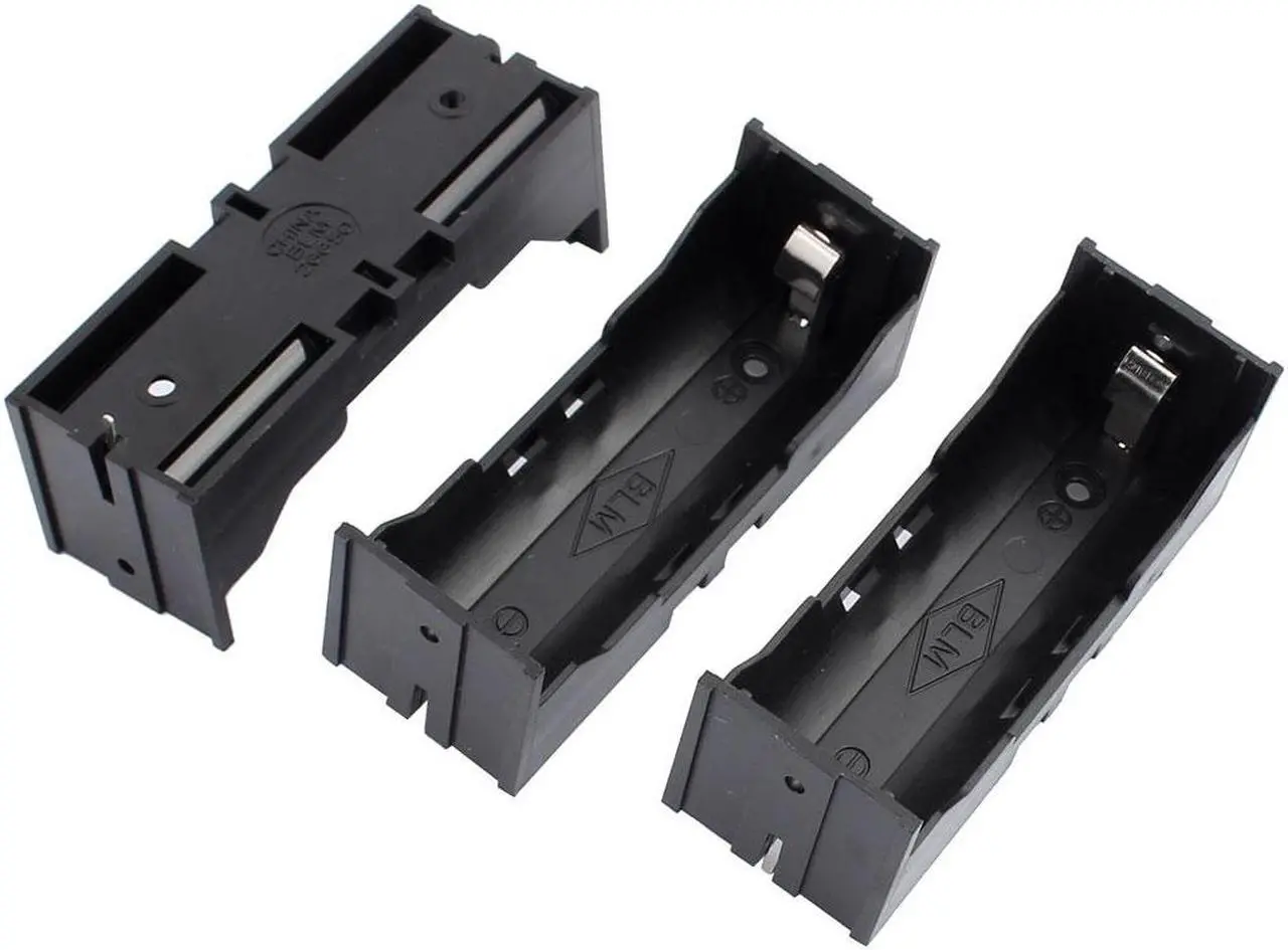 Main image of 3pcs Plastic Single BLN 26650 Battery Holder Case Storage Box Black