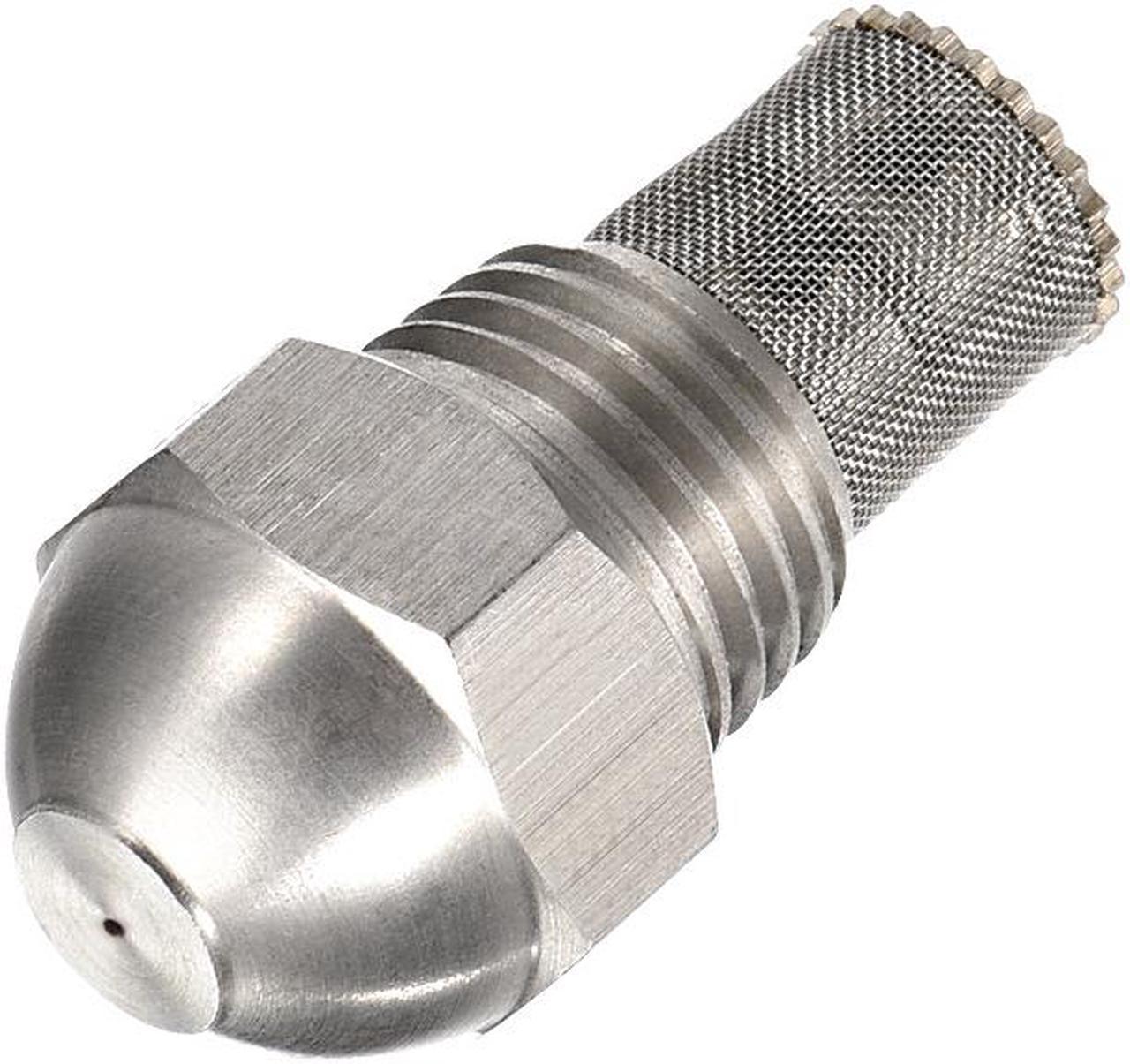 Mist Nozzle - 1/4BSPT 0.5mm Orifice Dia 304 Stainless Steel Fine Atomizing Spray Tip