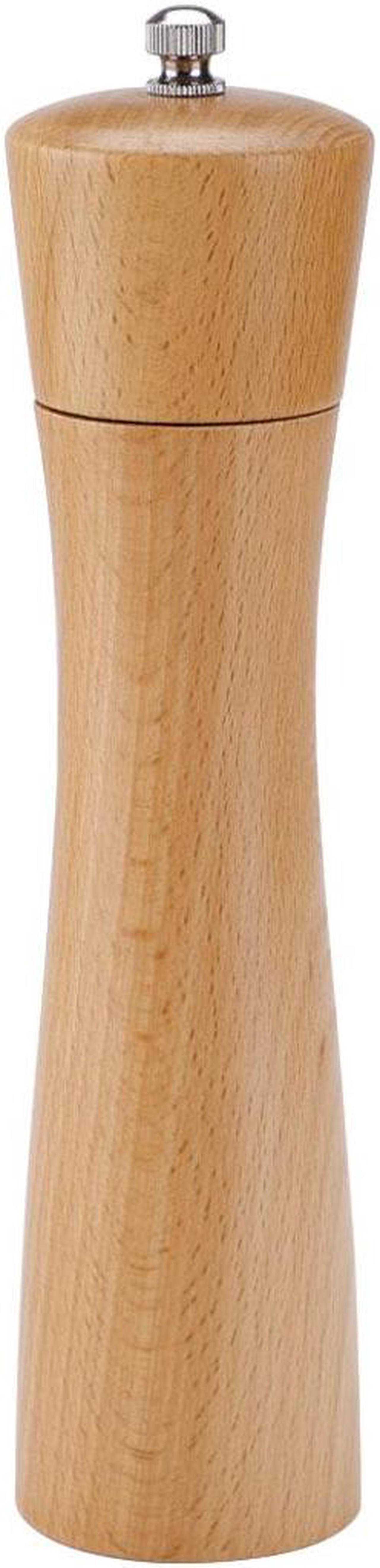 Main image of Salt and Pepper Grinder 8.5 Inch Wooden Pepper Mills Shaker with Adjustable Coarseness for Seasoning Meal Prep Cooking Dining
