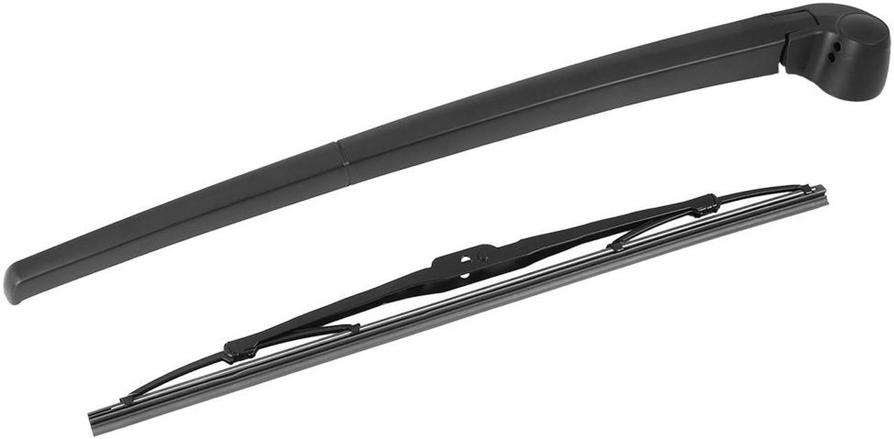 Rear Windshield Wiper Blade Arm Set 345mm 14 Inch for Audi A4 Avant 2001 2002 2003 2004 2005 2006 2007 2008 2009