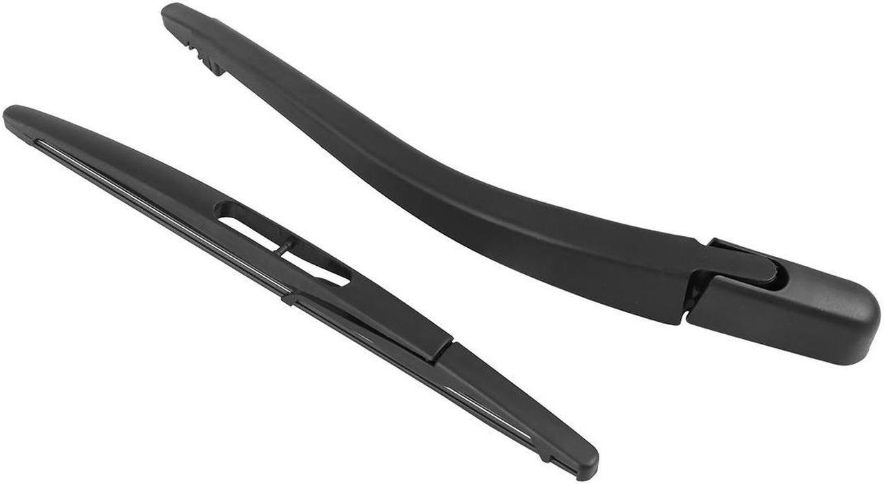 Car Rear Windshield Wiper Blade Arm Set Black 265mm 10 Inch for Dodge Magnum 2005 2006 2007 2008