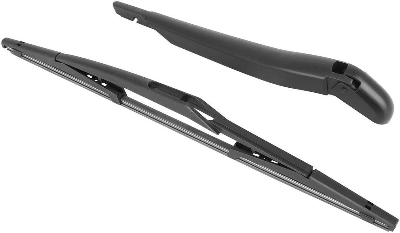 Rear Windshield Wiper Blade Arm Set for Citroen Nemo 2 Door 07-15 - 370mm 15inch