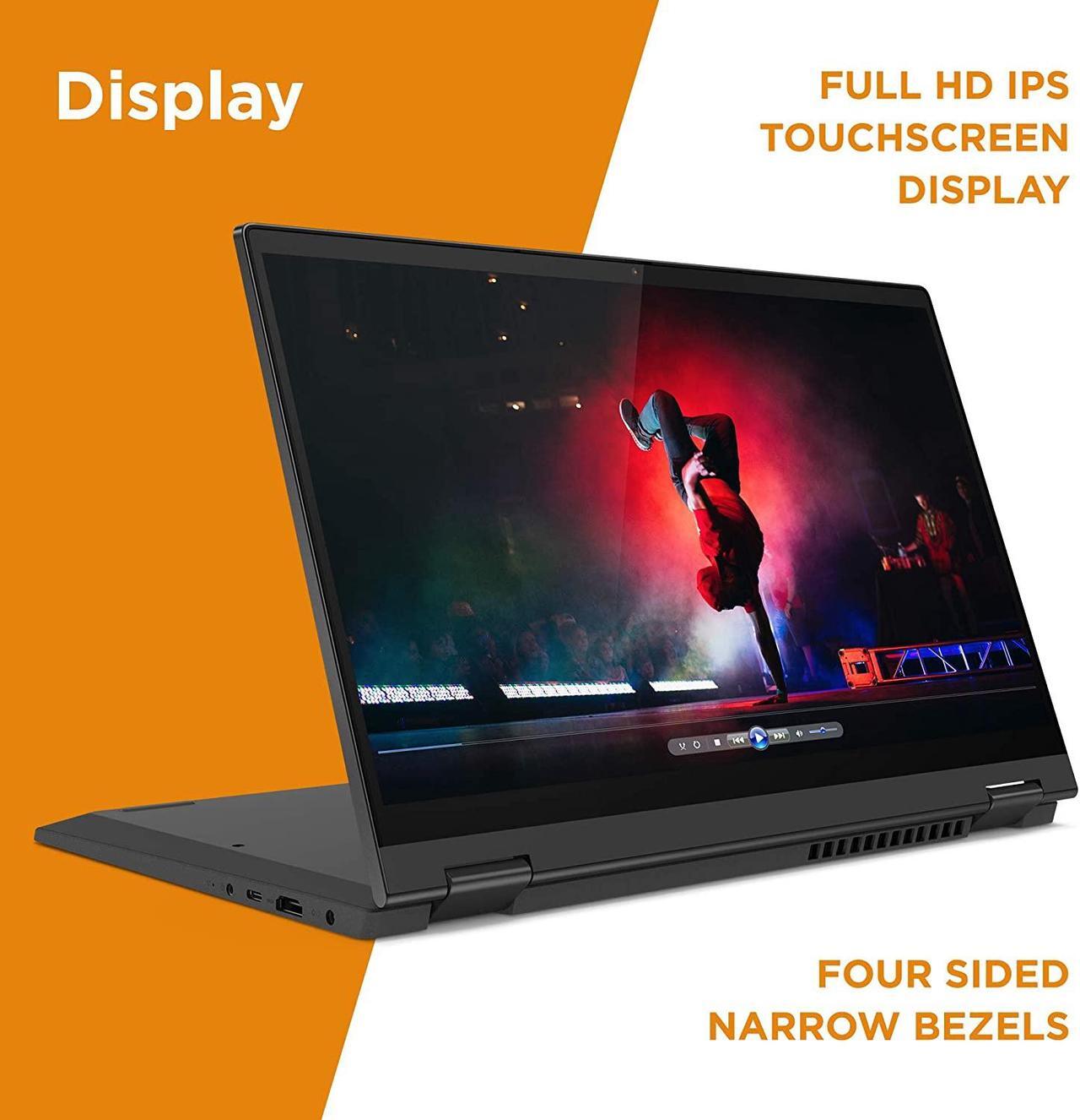 Alt view image 3 of 6 - 2020 Lenovo Flex 5 14" 2-in-1 Laptop 14" FHD Touch Display|16GB DDR4|256GB SSD| AMD Ryzen 5 4500U Processor |AMD Radeon Graphics| Digital Pen Included| Windows 10