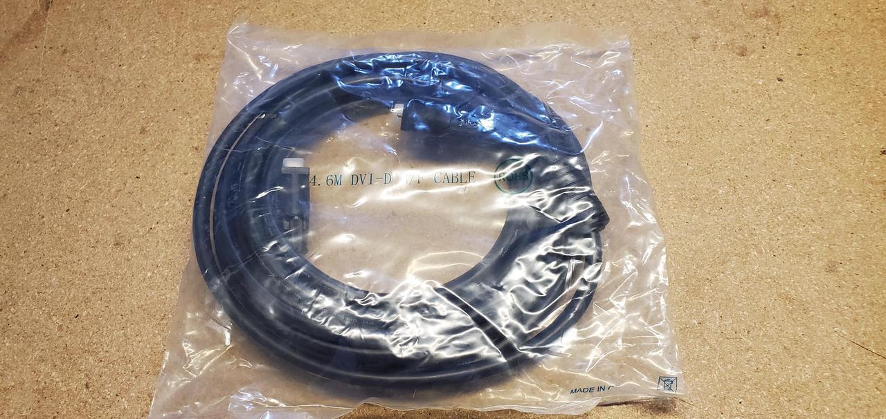 Alt view image 8 of 9 - 15ft DVI Extension Cable - Dual Link Male to Female - 2560x1600 - 15 feet DVI-D