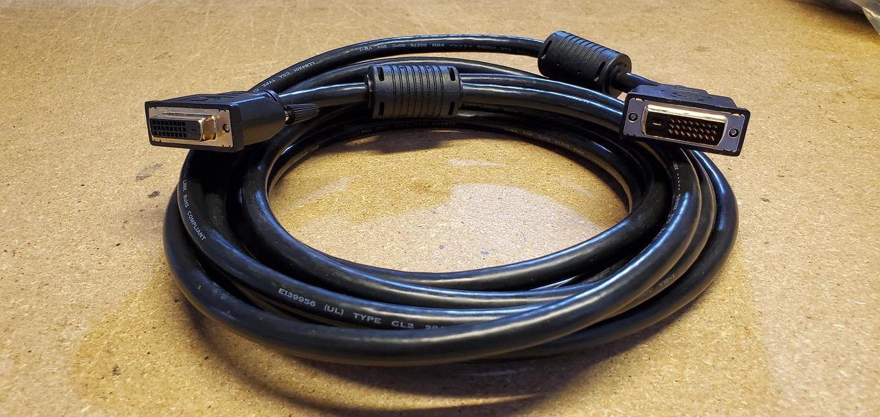 Alt view image 7 of 9 - 15ft DVI Extension Cable - Dual Link Male to Female - 2560x1600 - 15 feet DVI-D