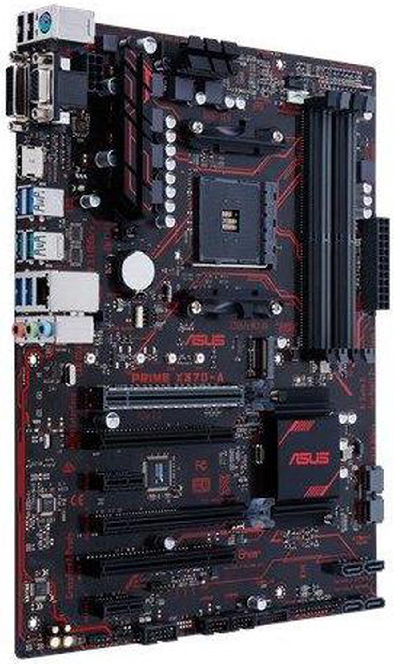 ASUS PRIME X370-A AMD Ryzen AM4 DDR4 HDMI DVI VGA M.2 USB 3.1 ATX X370 Motherboard