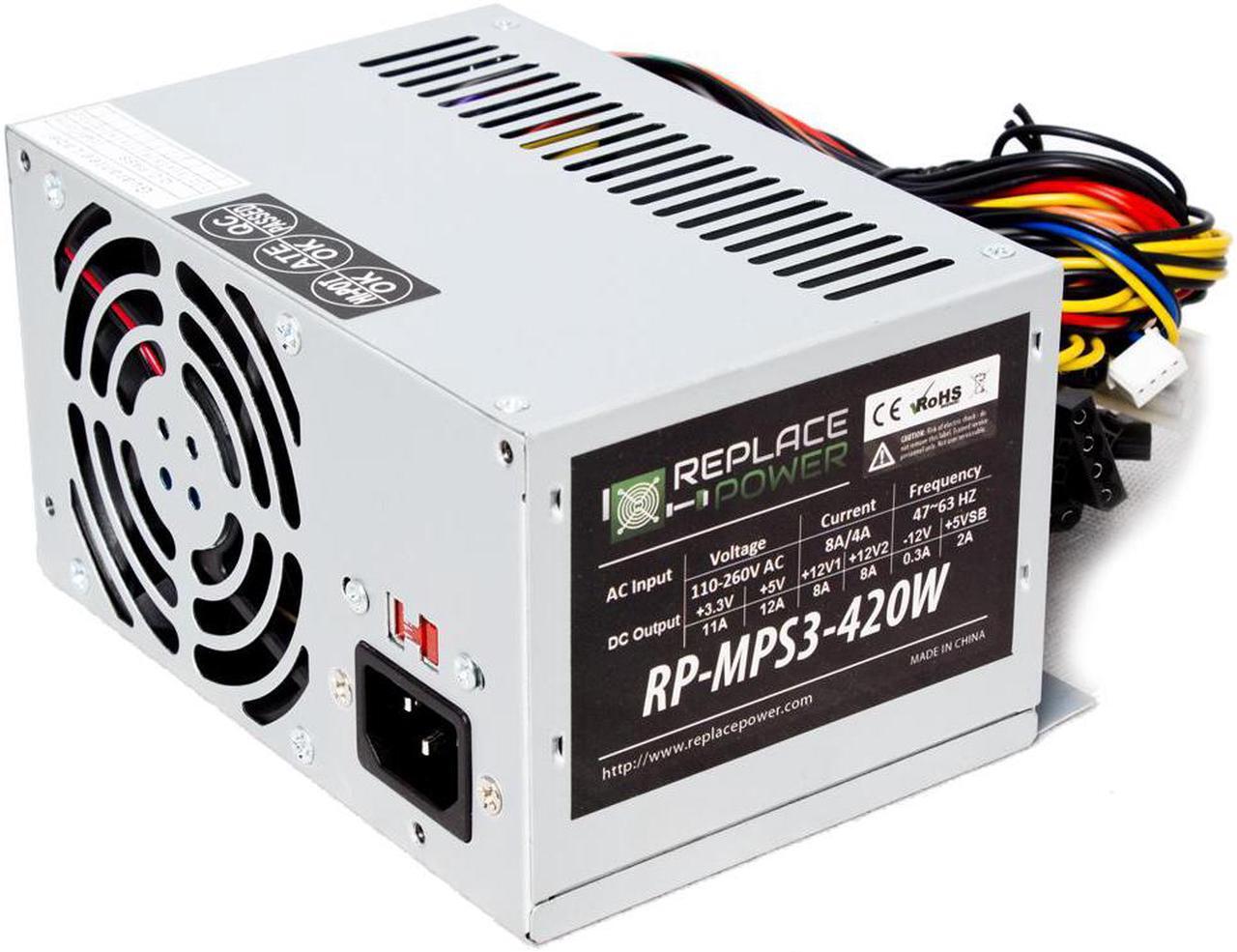 Alt view image 2 of 4 - Power Supply Replacement for HP Pavilion P6210Y P6620F PC P6716F PC