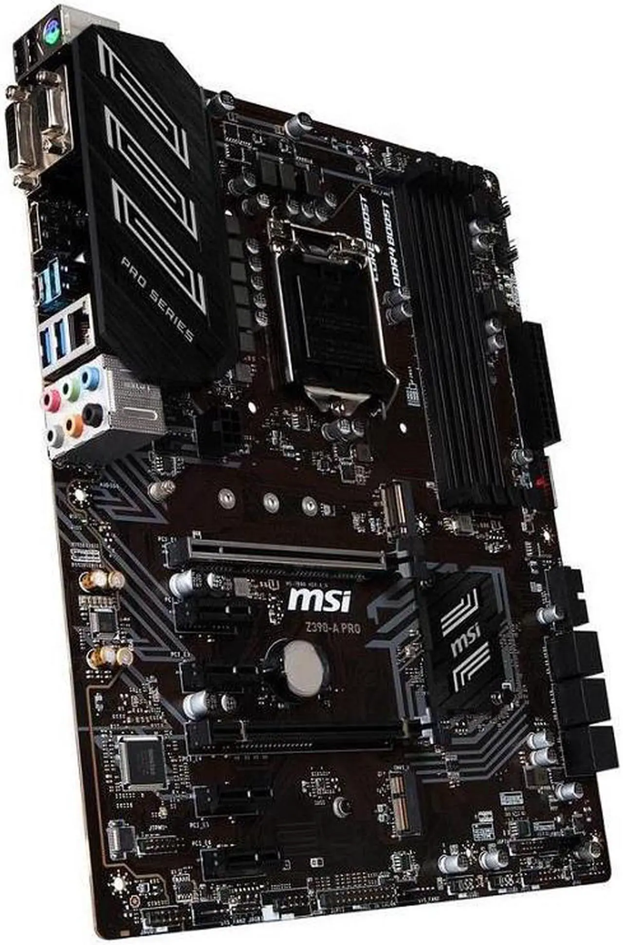 Alt view image 7 of 19 - [OB-NA] MSI Z390-A PRO LGA 1151 (300 Series) Intel Z390 SATA 6Gb/s ATX Intel Mobo