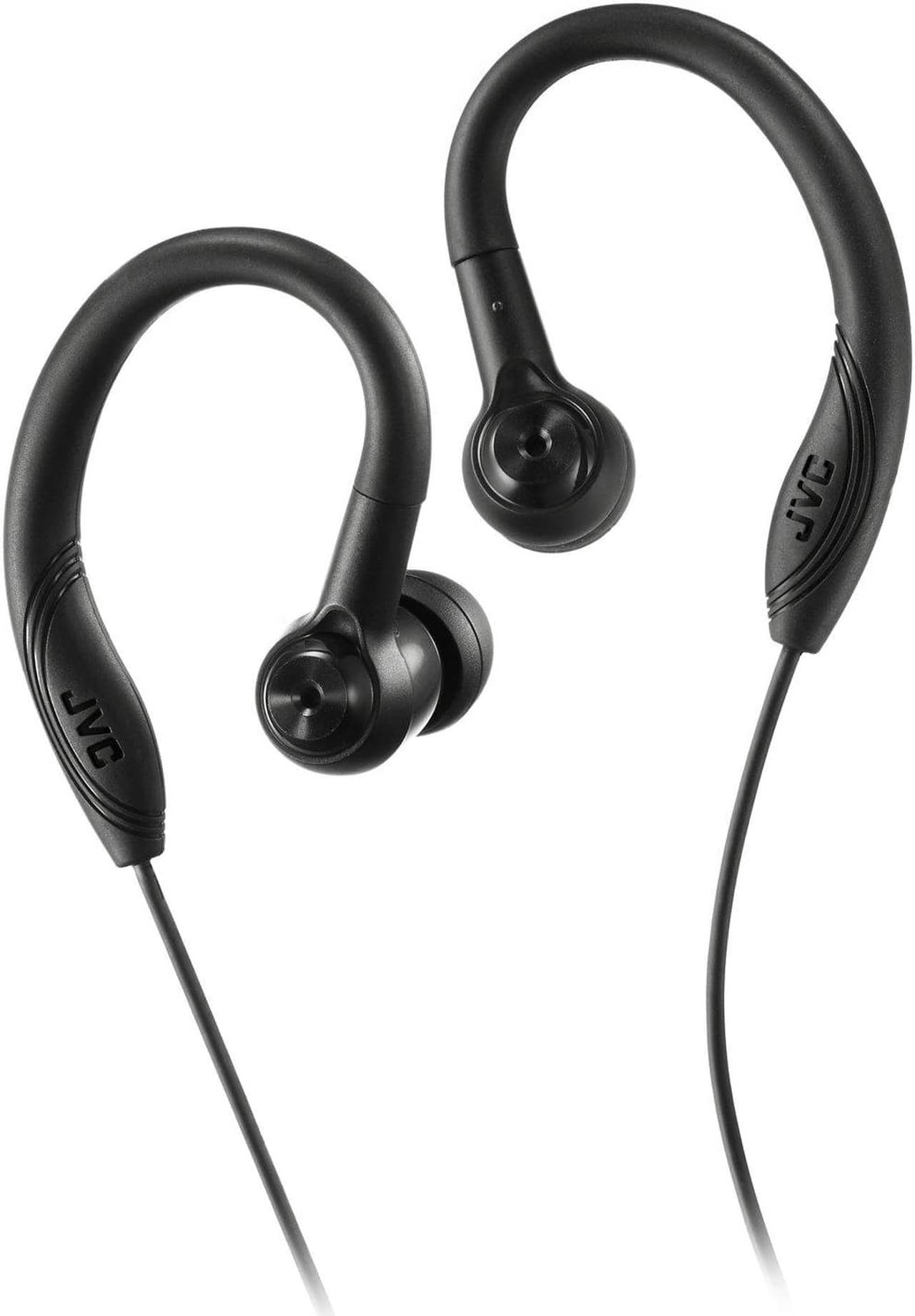 Alt view image 5 of 16 - JVC HAEC10B Entry-Level Fitness Headphones