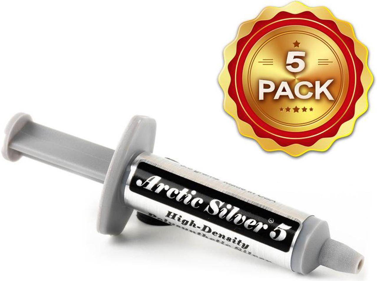 Arctic Silver 5 Thermal Compound 3.5 Gram (Pack of 5) AS5-3.5G X5