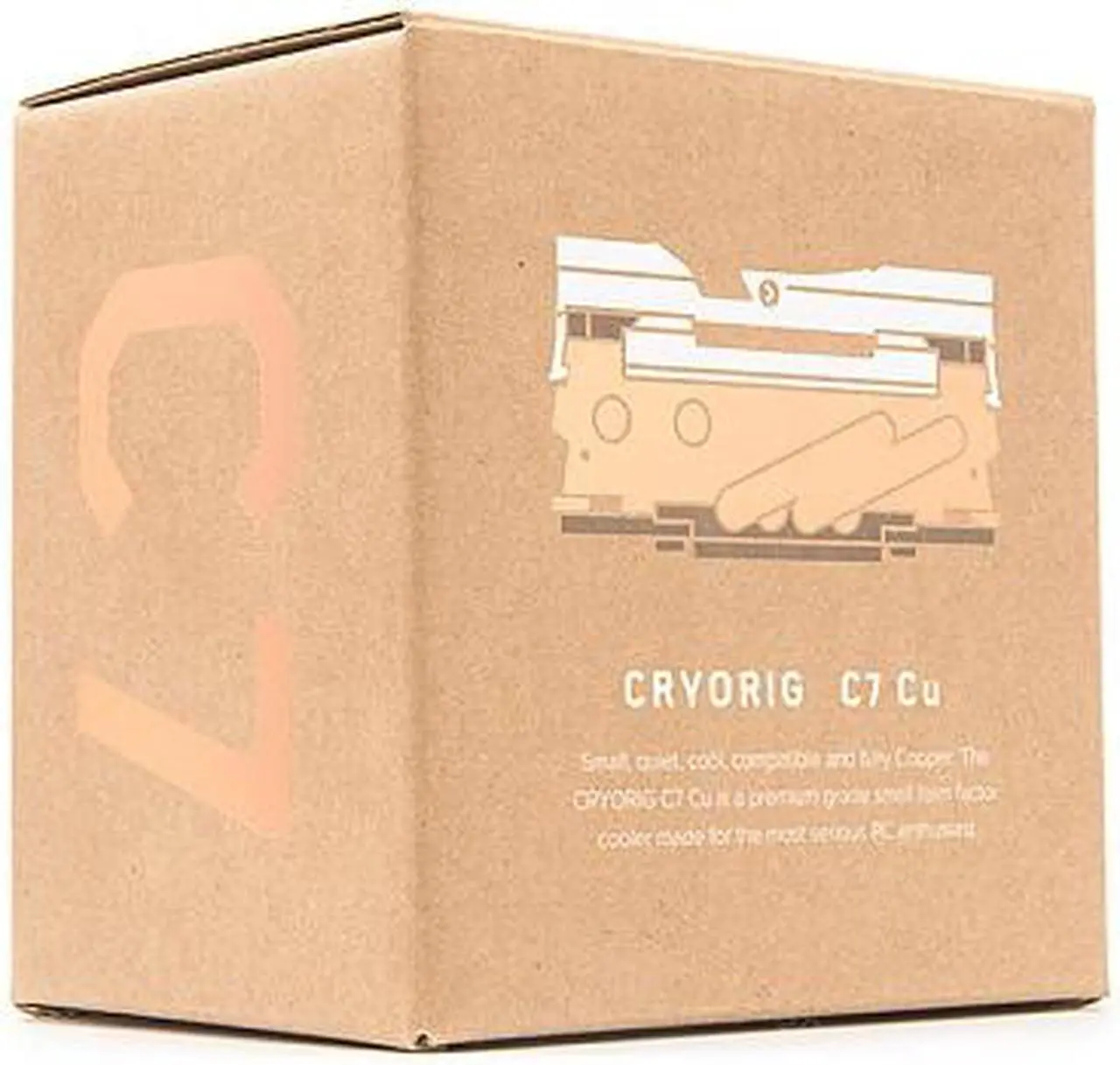 Alt view image 11 of 13 - Cryorig C7 Cu 405 CFM CPU Cooler