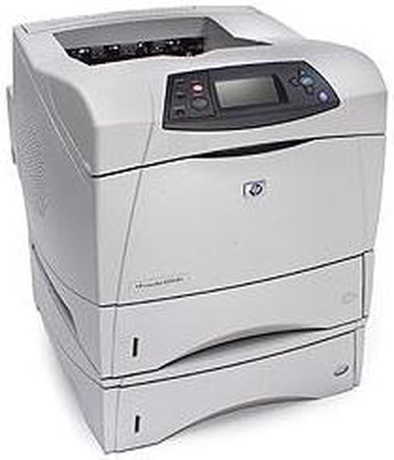 Alt view image 6 of 10 - HP Recertified LaserJet 4350DTN Q5409A Workgroup Monochrome Laser Printer