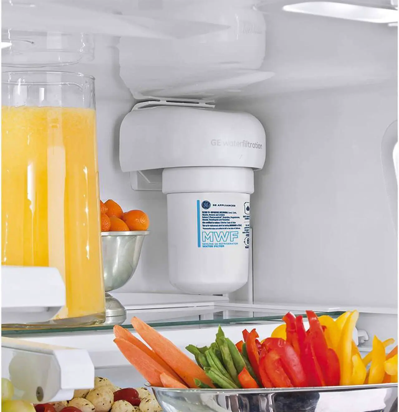 Alt view image 2 of 17 - GE MWF Refrigerator Water Filter