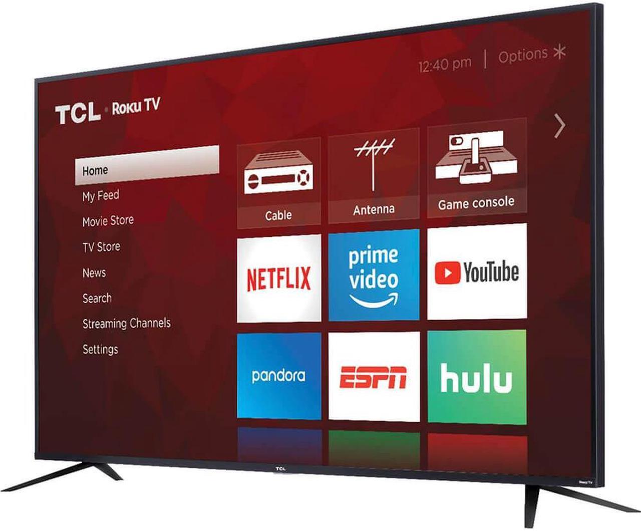 Alt view image 3 of 11 - TCL 75S435 75 inch 4-Series 4K Ultra HD HDR LED Smart TV