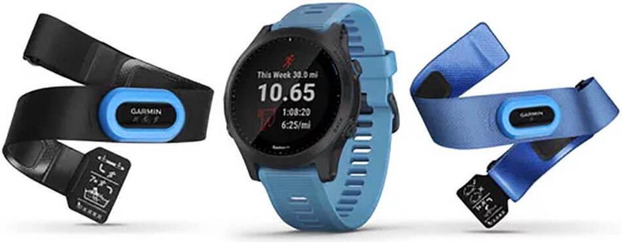 Alt view image 18 of 20 - Garmin Forerunner 945 Bundle, Premium GPS Running/Triathlon Smartwatch with Music, Blue
