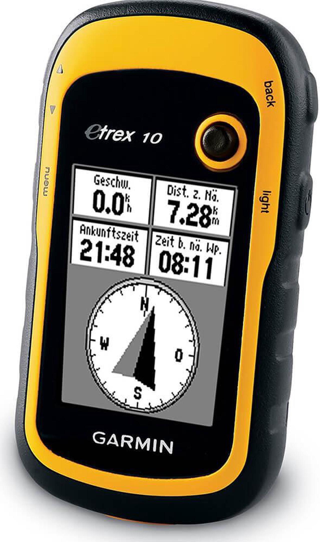 Alt view image 10 of 11 - Garmin eTrex 10 Rugged Handheld GPS Receiver (010-00970-00)