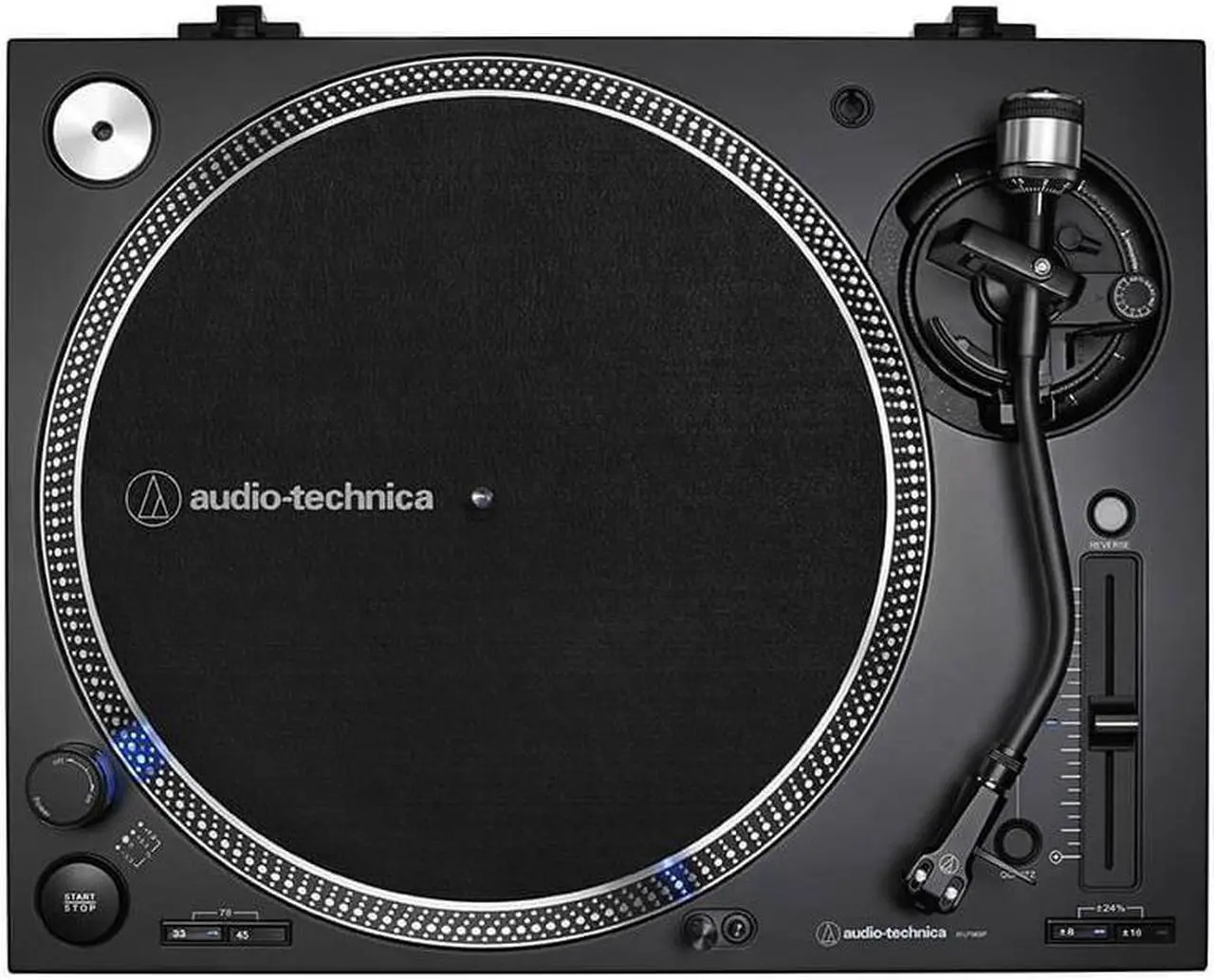 Alt view image 10 of 20 - AUDIO TECHNICA AT-LP140XP-BK DIRECT-DRIVE PRO DJ TURNTABLE