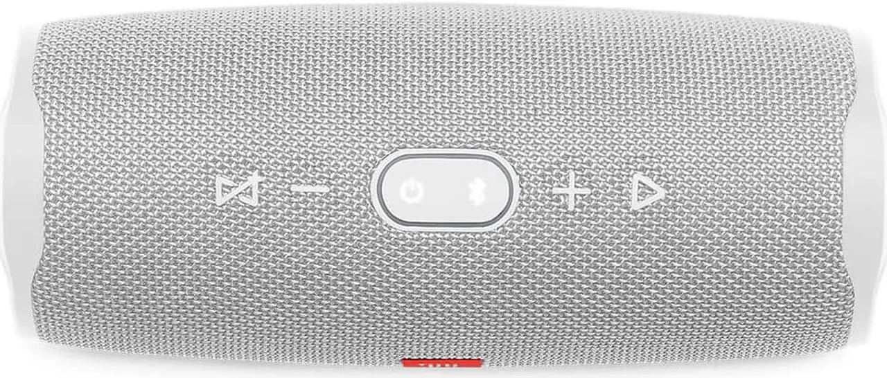 Alt view image 10 of 15 - JBL Charge 4 Portable Bluetooth Speaker (White)