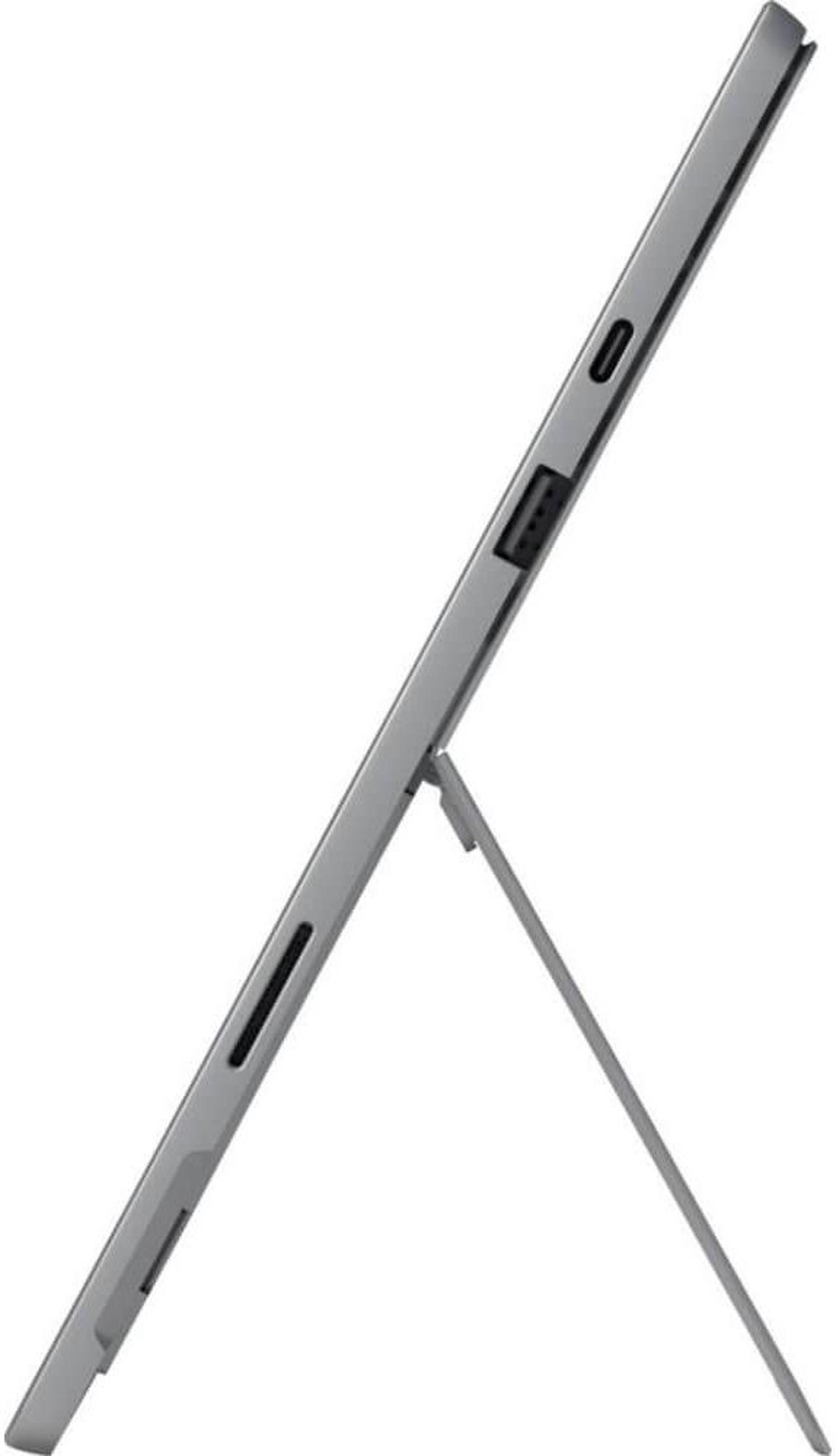 Alt view image 3 of 15 - Microsoft Surface Pro 7 – 12.3" Touch-Screen - Intel Core i3-4GB Memory - 128GB Solid State Drive (Latest Model) – Platinum, VDH-00001