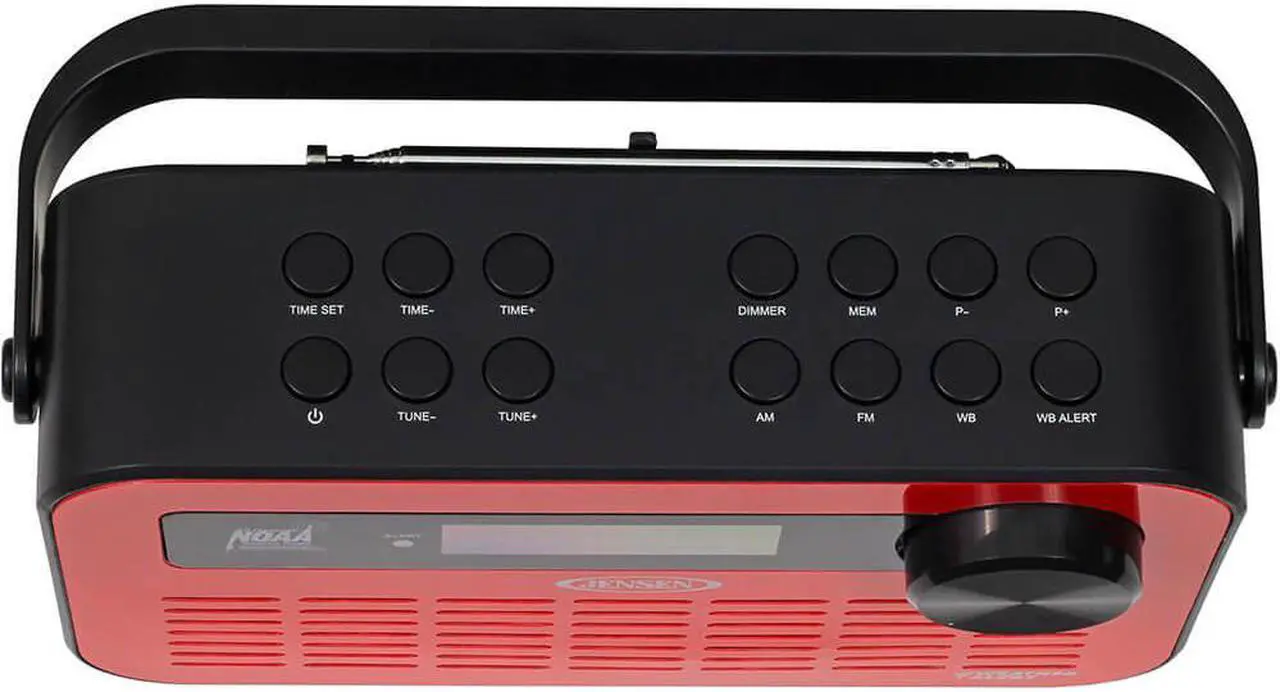 Alt view image 2 of 4 - Jensen JEP250 Portable Digital AM/FM Weather Radio
