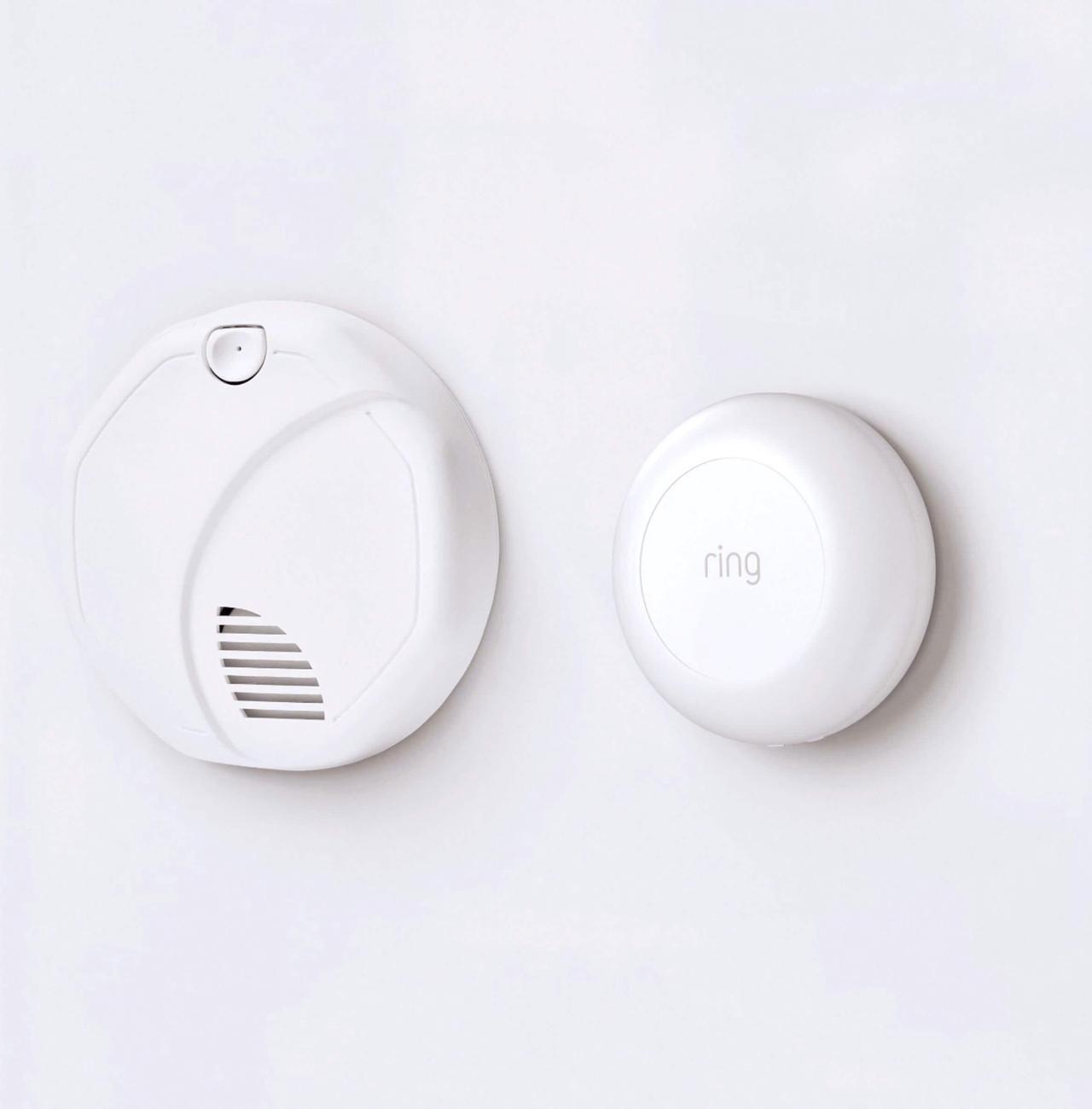 Alt view image 2 of 9 - Ring RINGALSMOKE Alarm Smoke and CO Listener