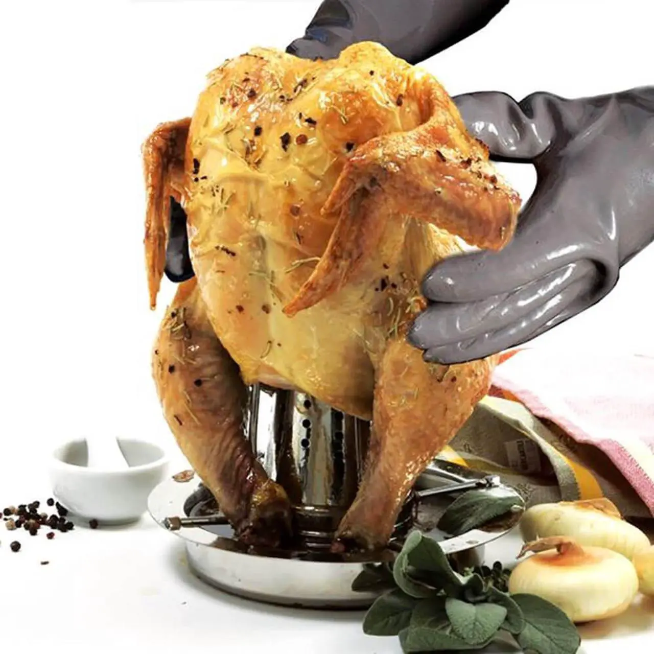 Alt view image 4 of 4 - Norpro 8551 Insulated Food Gloves, 1 Pair