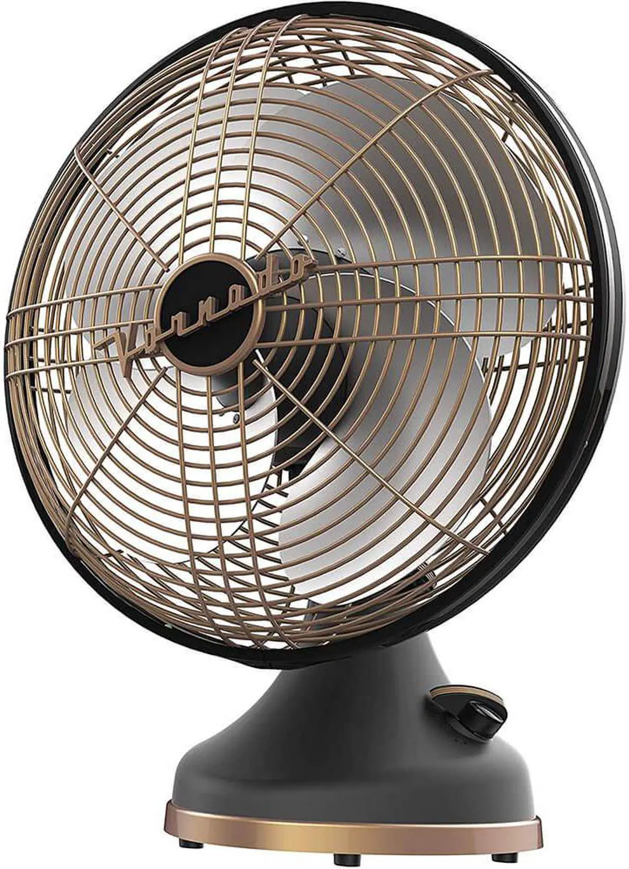 Main image of Vornado SILVERSWANGC Silver Swan Alchemy Table Top Oscillating Fan - Gunmetal