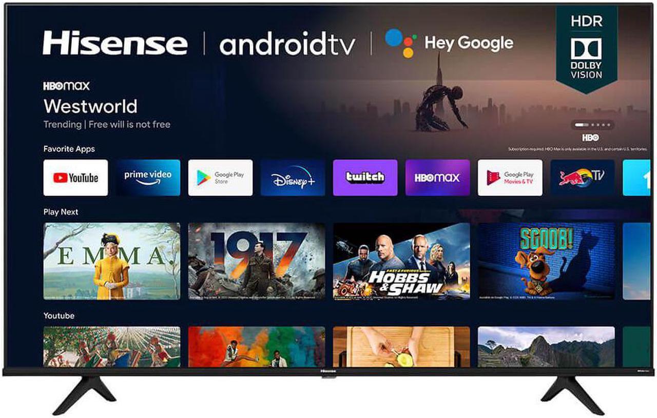 Hisense 55A6G 55 inch A6G Series 4K UHD Android Smart TV