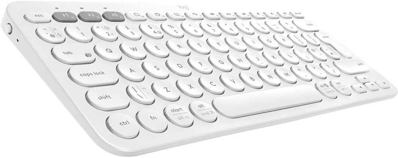 Logitech K380 Multi-Device Bluetooth Keyboard for MAC -Off White