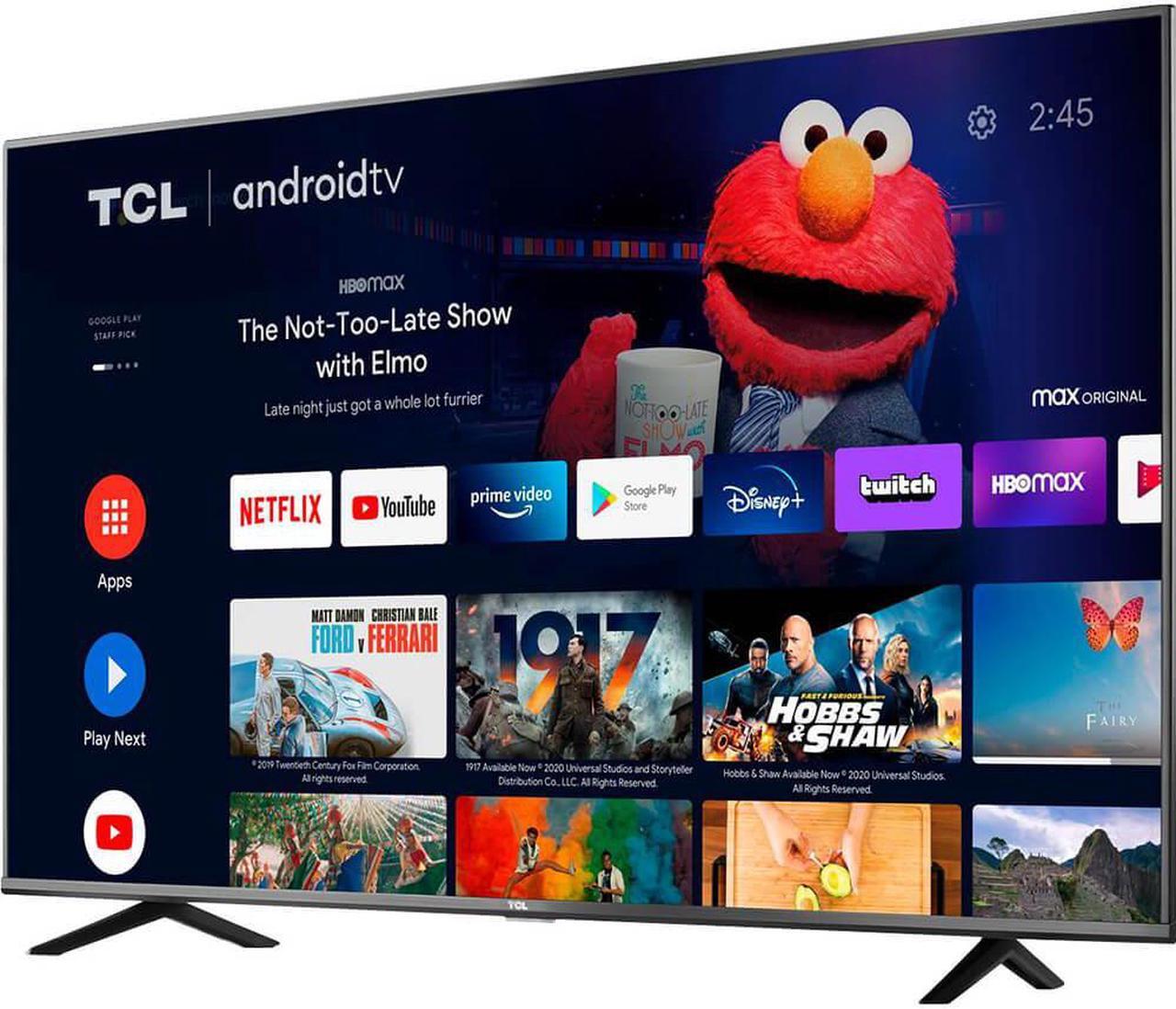Alt view image 3 of 8 - TCL 50S434 50 inch 4-Series 4K UHD HDR LED Smart Android TV