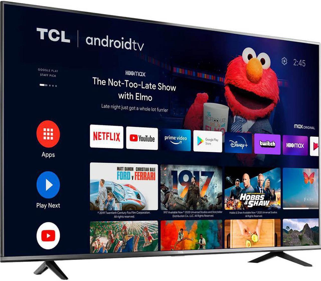 Alt view image 2 of 8 - TCL 50S434 50 inch 4-Series 4K UHD HDR LED Smart Android TV