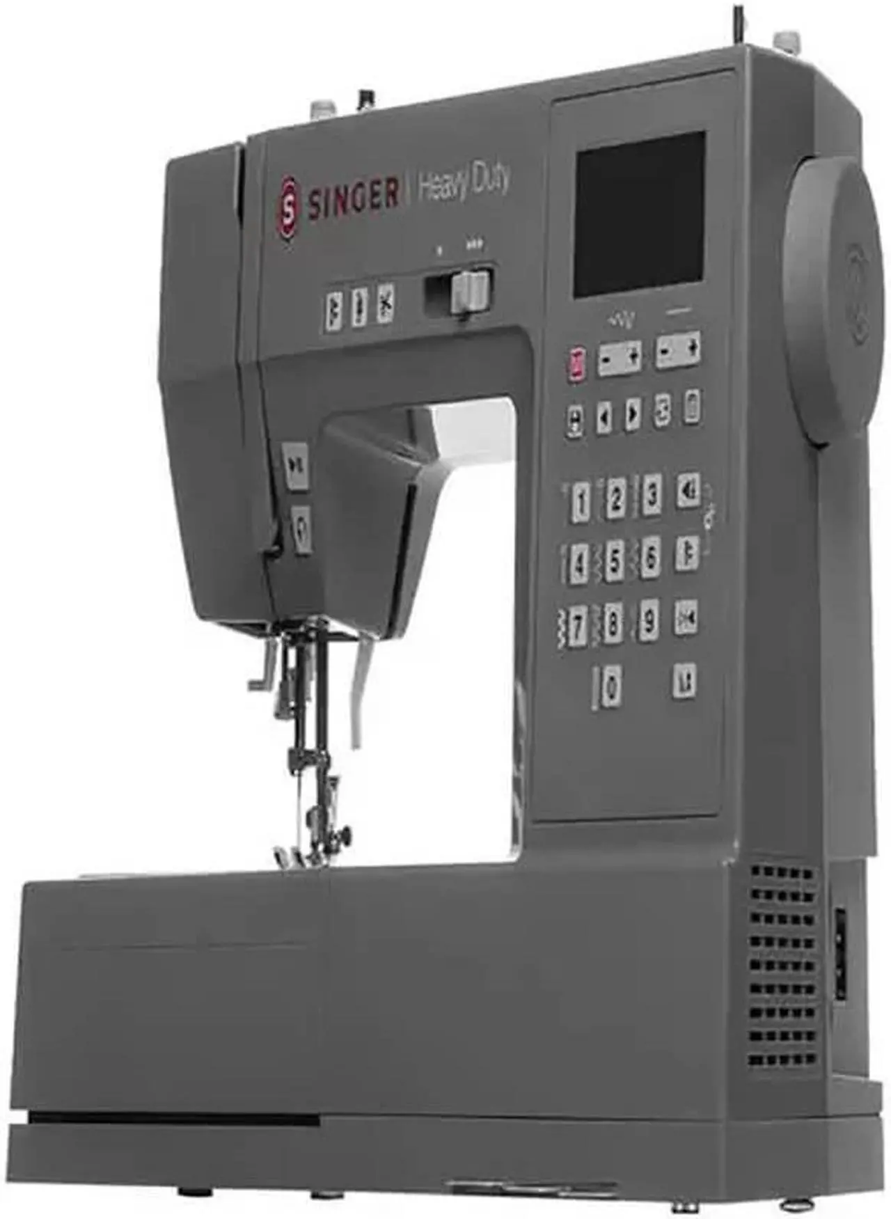 Alt view image 3 of 12 - Singer HD6700C Heavy Duty Sewing Machine - Gray