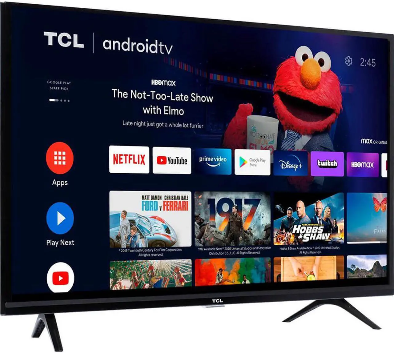 Alt view image 2 of 6 - TCL 32S330 32 inch 3-Series HD LED Smart Android TV